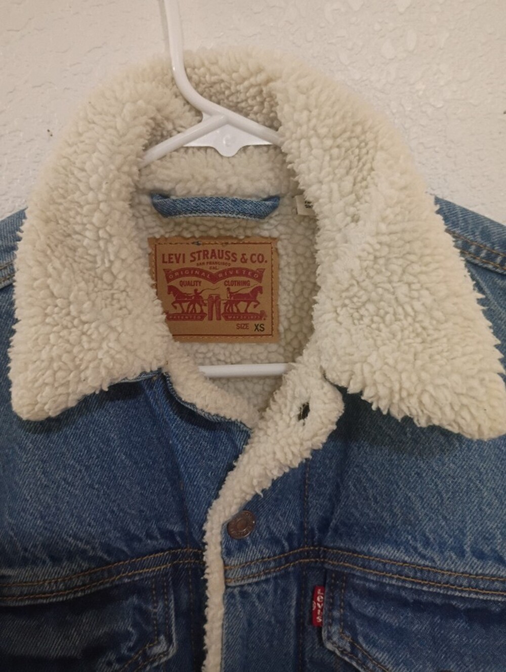 Levi's Blue Denim Jacket - Picture 5 of 13